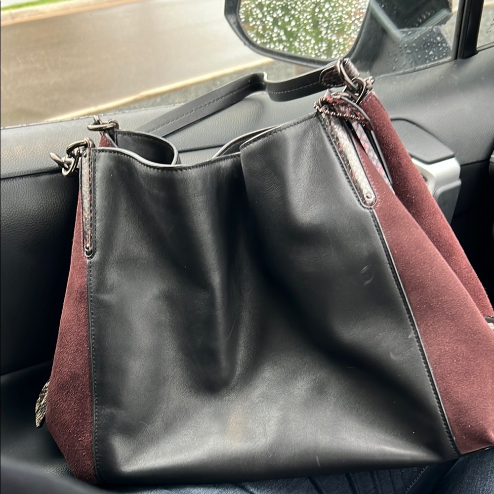 Upcrafted Dalton 31 In Colorblock With Snakeskin Detail - Picture 2 of 15